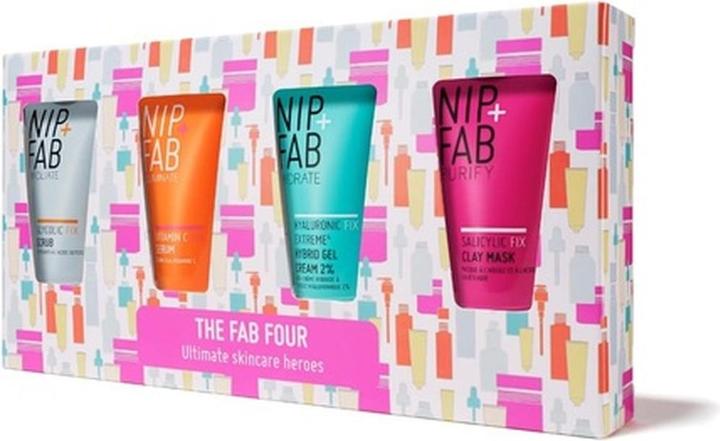 Image du produit Nip + Fab Les Fab Four Ultimate Skincare Heroes (Kit de soins du visage)