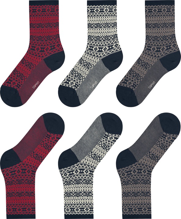 Produktbild Esprit Sami Pattern 3-Pack Damen (3er Pack, 36 - 41)
