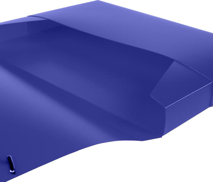 Image du produit Idena Classeur A4 élastique PP translucide bleu (A4, 1x)