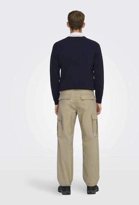 Produktbild Only & Sons Locker geschnitten Mittlere Taille Gummizug Cargohose Hose (W32/L32)