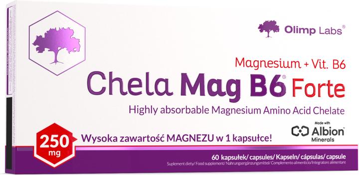Olimp Sport Nutrition Chela-Mag B6 Forte (60 Caps.) (1 Stück, Kapseln)