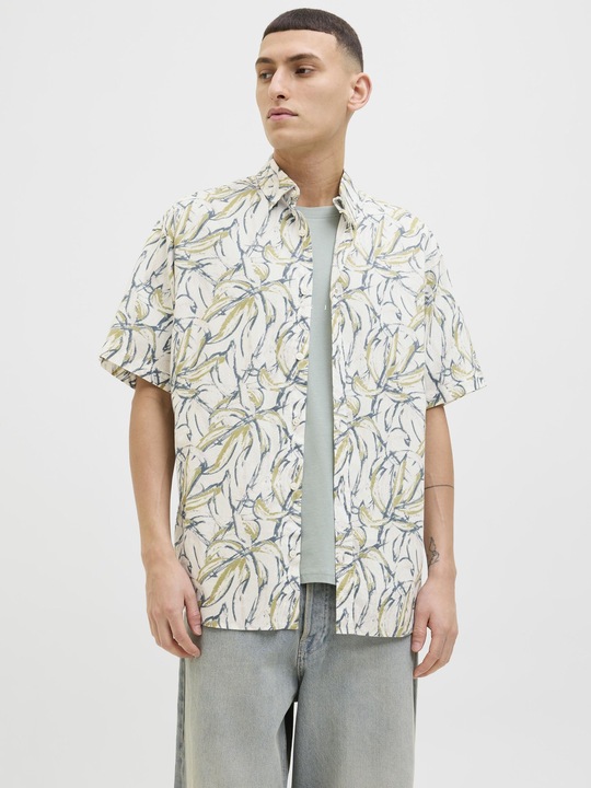 Image du produit Jack & Jones Jorjoshua Split Aop Shirt Ss Ln (XXL)