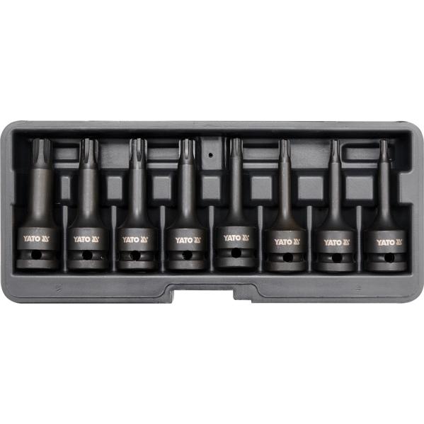 Yato, Bits, Impact Bit Socket Set Ribe 8pcs 12 (RM6, RM8, RM11, RM7, RM10, RM5, RM12, RM13)