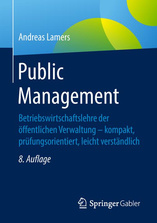 Produktbild Public Management (Deutsch, Andreas Lamers, 2018)