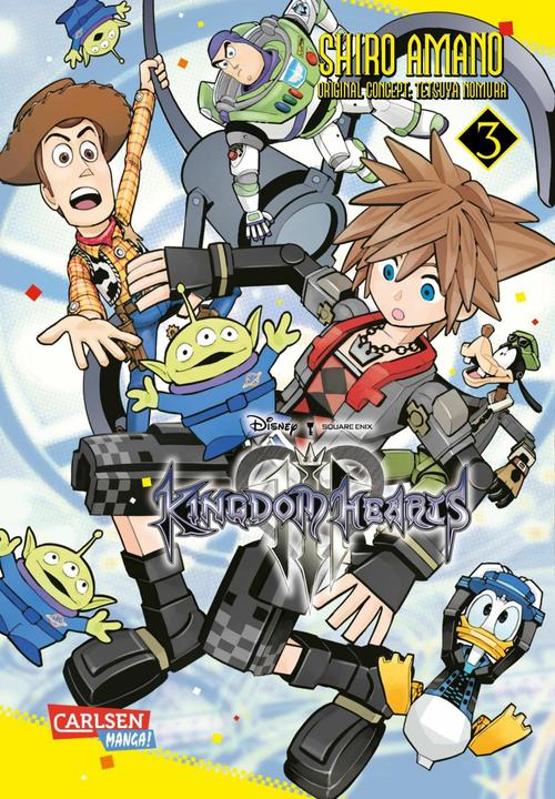 Actual product image Kingdom Hearts III 3 (German, Tetsuya Nomura, 2024)