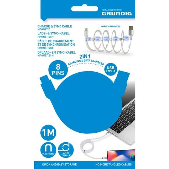 Image du produit Grundig USB A — Lightning (1 m)