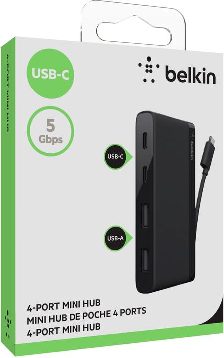 Produktbild Belkin F4U090BTBLK (USB-C, 4 Ports)