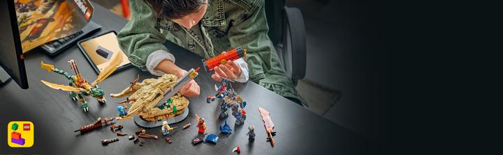 Produktbild LEGO Showdown auf der Drachenklinge (71871, LEGO Ninjago)
