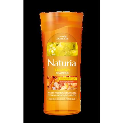 Actual product image Joanna Naturia Shampoo with Natural Sulfur and Amber 200ml (200 ml, Liquid shampoo)