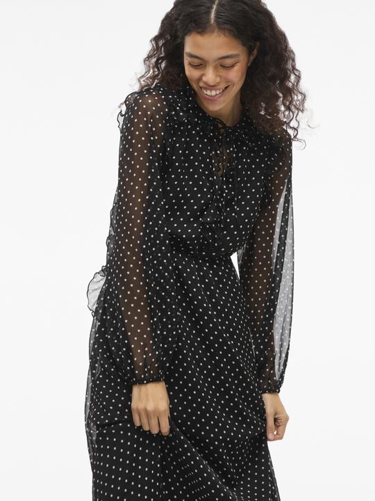 Image du produit Vila VIHARLEY Langärmeliges Maxikleid (36)