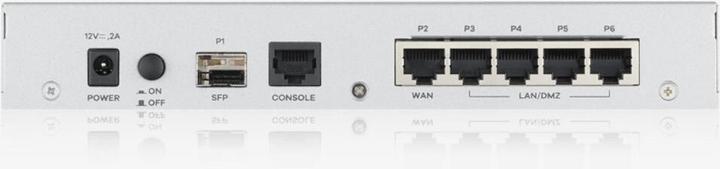 Actual product image Zyxel USG Flex Firewall VERSION 2 10/100/1000 1xWAN 4xLAN/DMZ ports 1xUSB with 1Yr UTM bundle