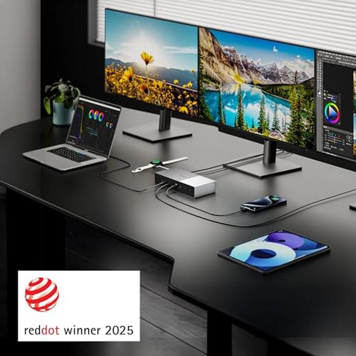 Produktbild Kensington SD5000T5 EQ Thunderbolt 5, SD5000T5 EQ (Thunderbolt, 3 Ports)