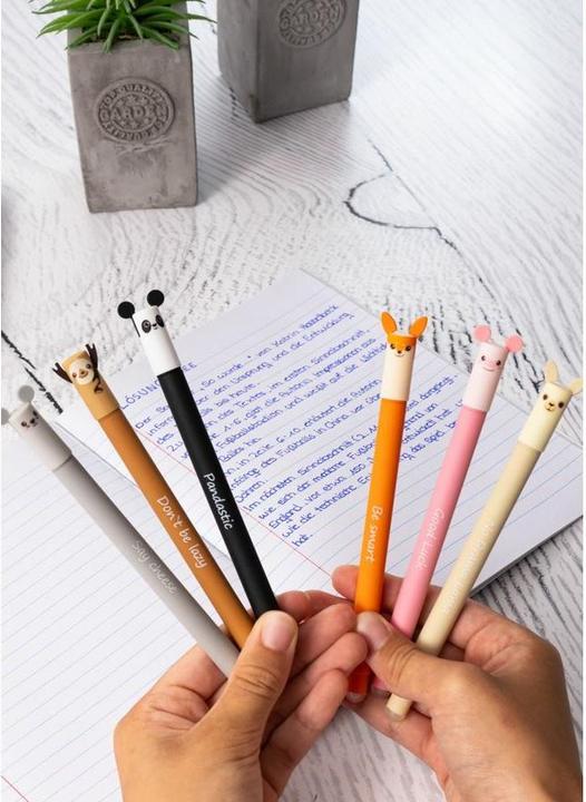 Image du produit EberhardFaber Stylo gel Animal Erase It Lama, 0.7 mm (Beige clair, 1 x)