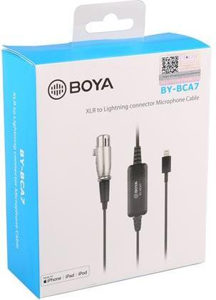Actual product image Boya BY-BCA7 Lightning Microphone Cable (6 m)