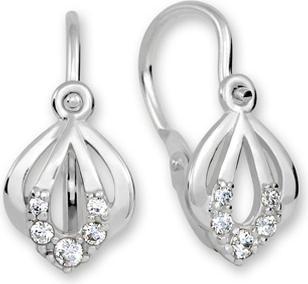 Immagine prodotto Brilio Orecchini delicati in oro bianco con cristalli chiari 239 001 00728 07