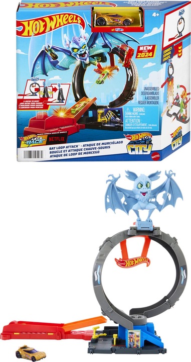 Image du produit Hot Wheels City Nemesis Bat vs Tire Shop
