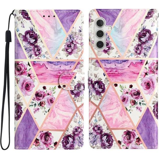 Thumbnail - MU Style Leder Bookcover Image Series (Samsung Galaxy A54 5G), Smartphone Hülle, Mehrfarbig