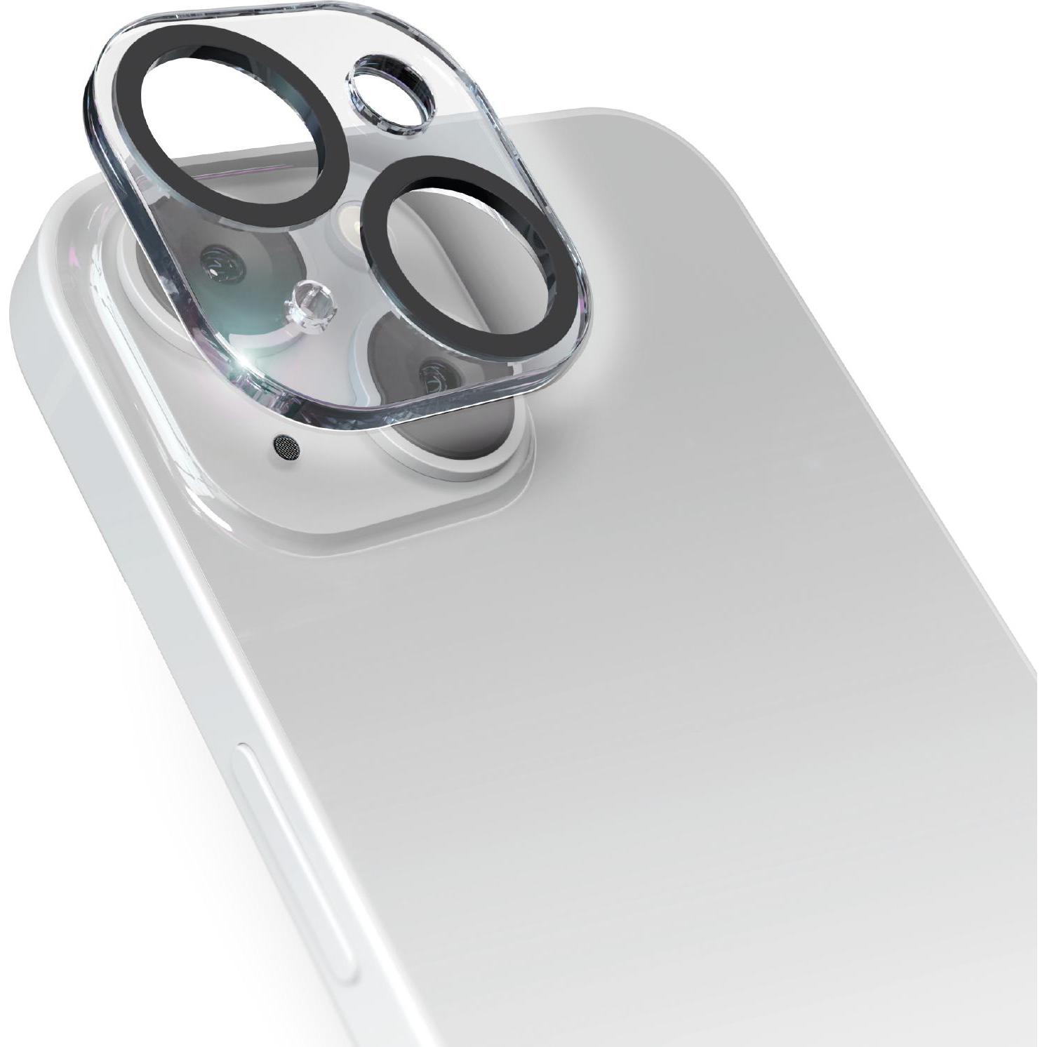 SBS Glas SP Kameralinse iPhone 15/15 Plus (1 Stück, Apple iPhone 15, Apple iPhone 15 Plus), Smartphone Schutzfolie, Tran...