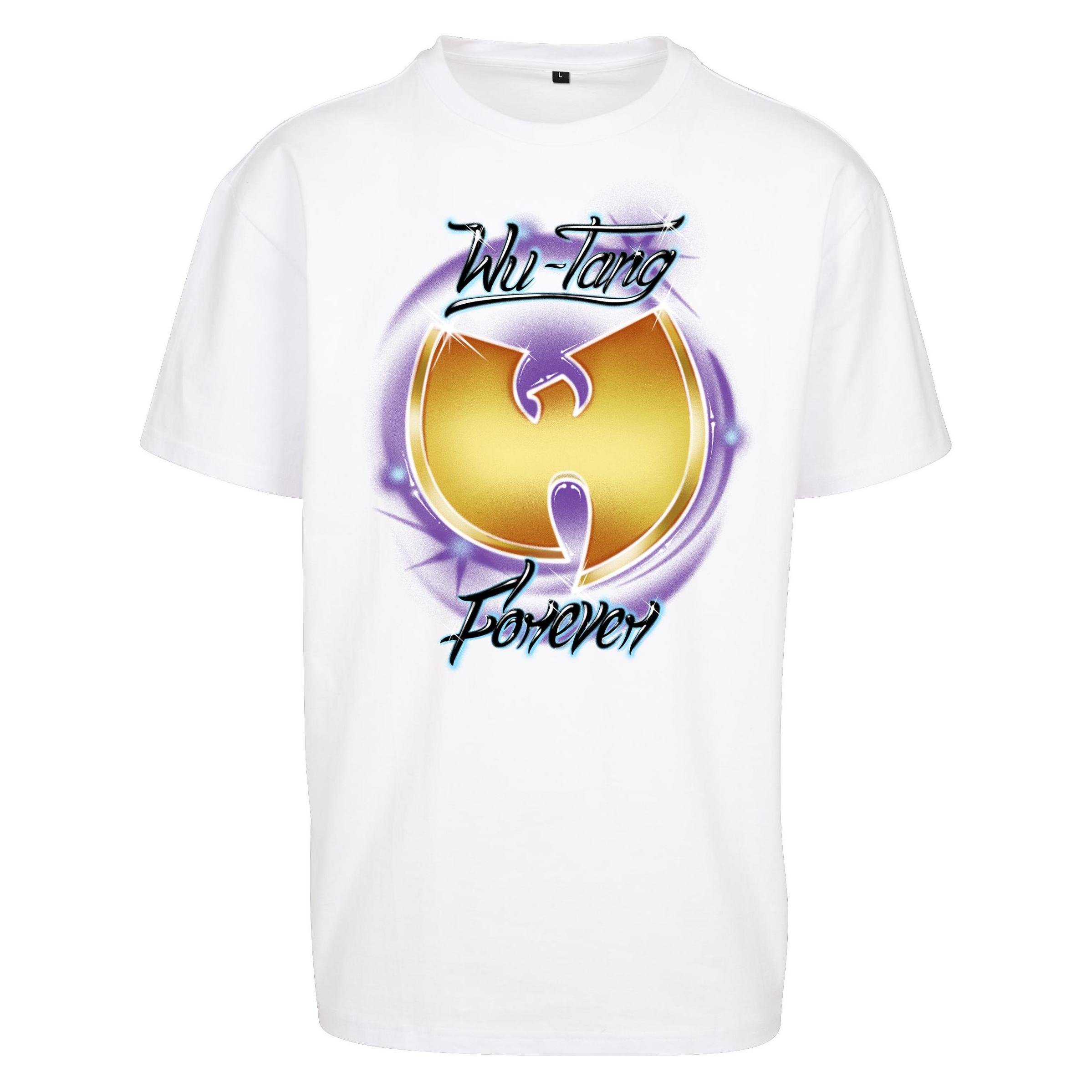 Urban Classics, Unisex, Shirts, Wu-Tang Forever Oversize Tee - 18903, Weiss, (S)