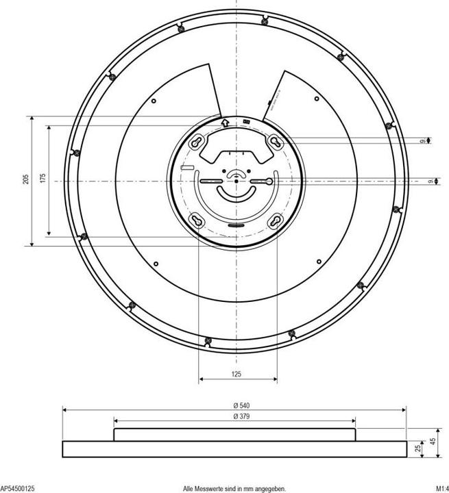 Actual product image EVN-Lichttechnik LED surface-mounted luminaire (5682 lm)