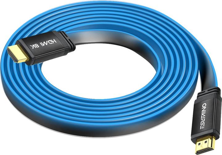 Actual product image Oniverse - Hdmi Led Cable 8K - Blue (2 m)