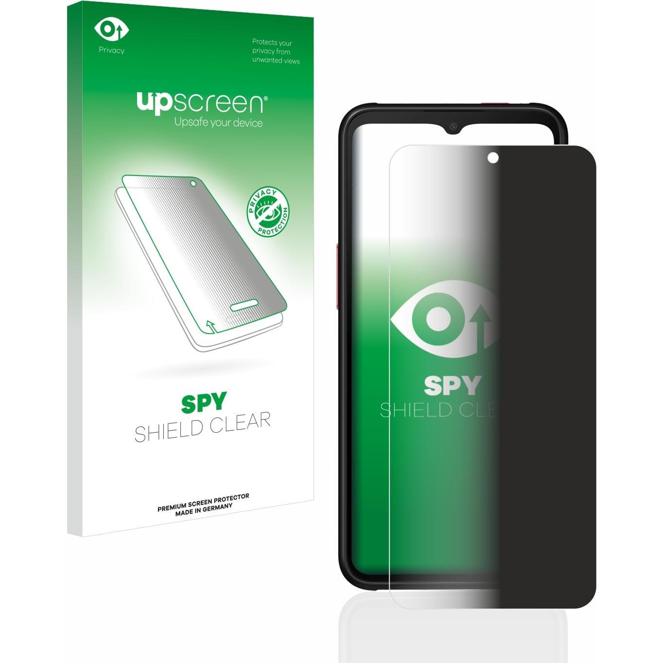 upscreen Spy Shield Blickschutzfolie (1 Stück, Samsung Galaxy XCover 6 Pro), Smartphone Schutzfolie, Blau