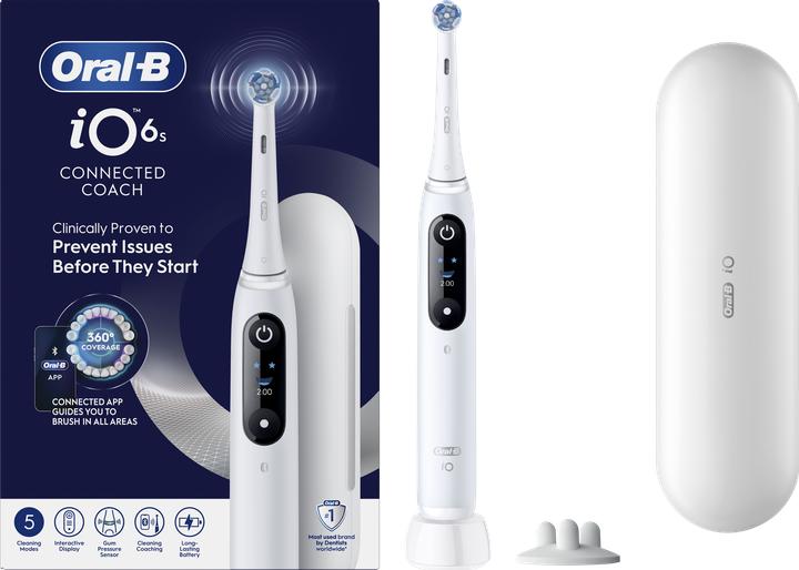 Actual product image Oral-B iO6 Series (Oscillating toothbrush)