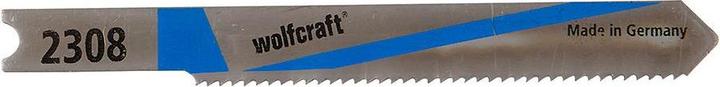 Produktbild wolfcraft 2 Stichsägeblätter HSS L=70mm U-Schaft