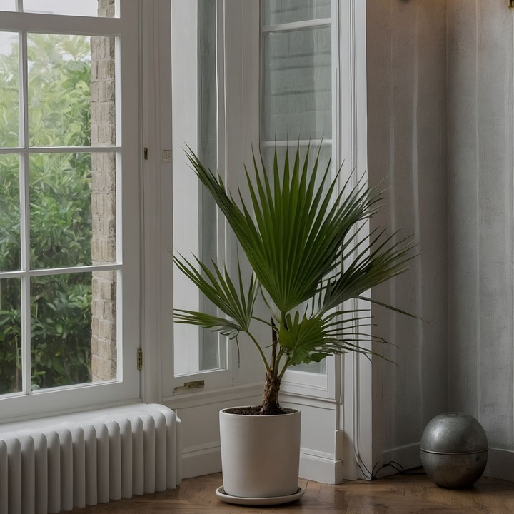Immagine prodotto Plant in a Box Washingtonia Robusta - 2er Set Mexikanische Fächerpalme (70 cm)