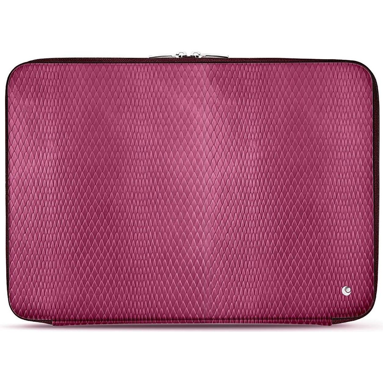 Noreve Lederhülle, Notebooktasche, Rosa