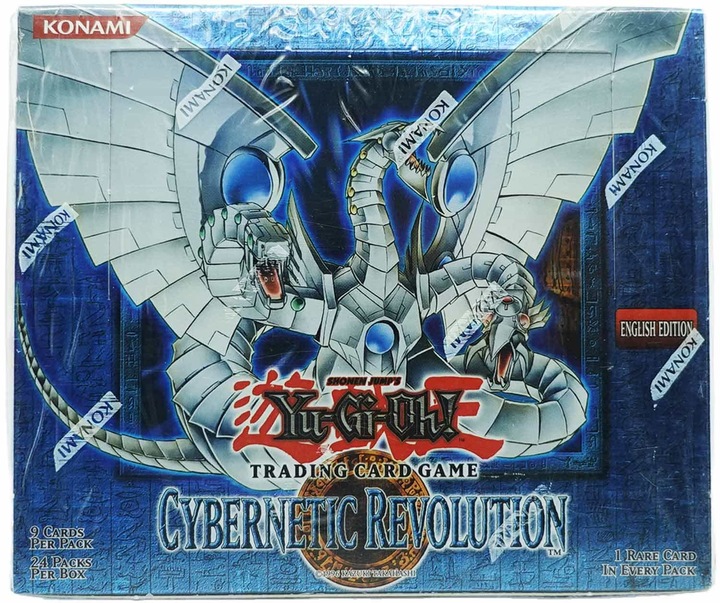 Image du produit Yu-Gi-Oh Cybernetic Revolution Booster Display (Sealed/OVP) -! - EN (Anglais, Affichage du booster)