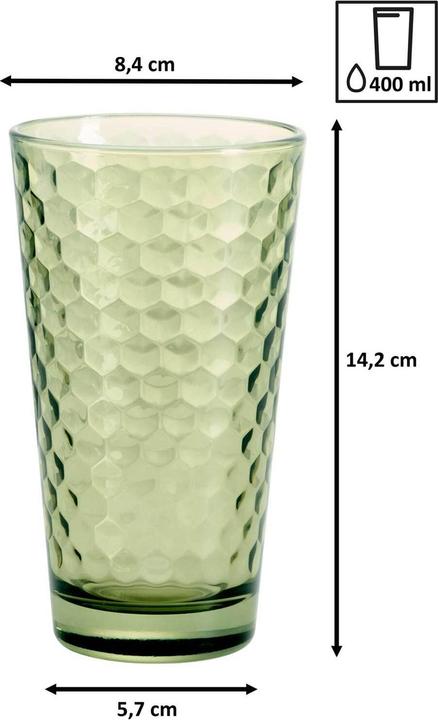 Produktbild Ritzenhoff & Breker Favo Longdrinkgläser (0.40 l, 6 x)