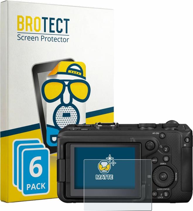Produktbild BROTECT Entspiegelungsfolie für Canon EOS R6 V Displayschutz Displayschutzfolie Folie Matt