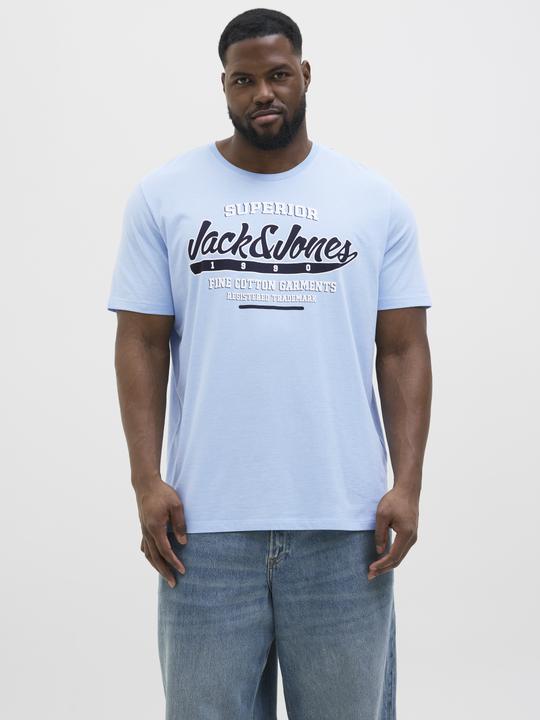 Produktbild Jack & Jones Jjelogo Tee Ss O-Neck 2 Col Aw24 S Pls (7XL)