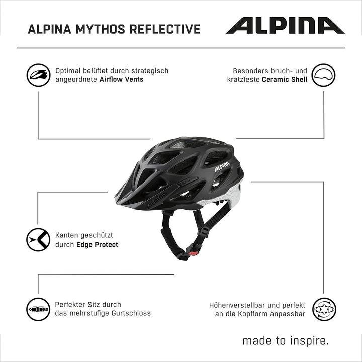 Produktbild Alpina Mythos Reflective (59 - 64 cm)