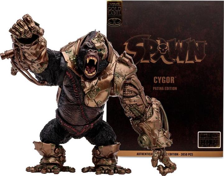 Actual product image McFarlane Spawn Megafig Action Figure Cygor Patina Edition (Gold Label) 30 cm