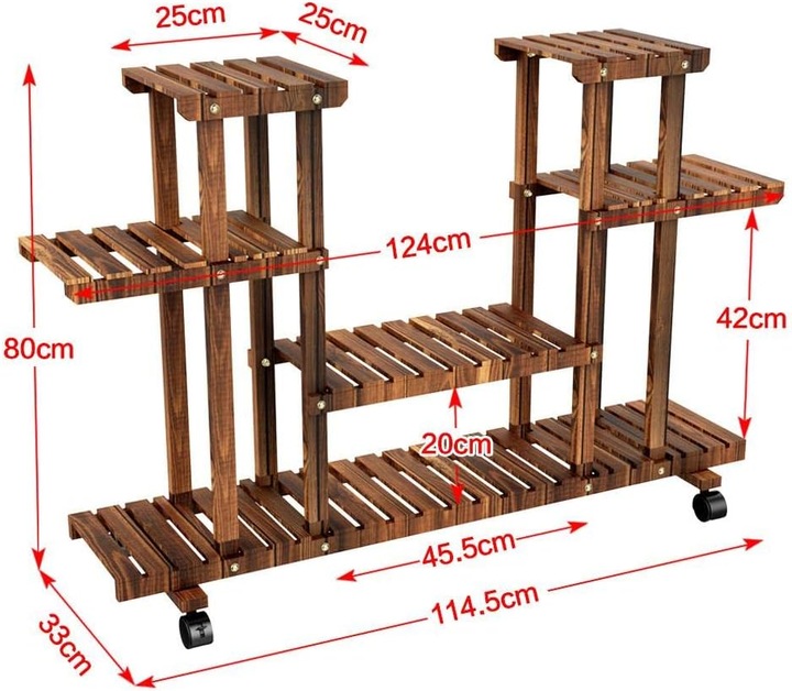 Immagine prodotto Yaheetech Scaffale per piante