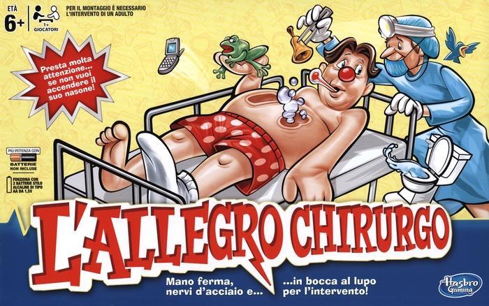 Actual product image Hasbro L'Allegro Chirurgo (Italian)