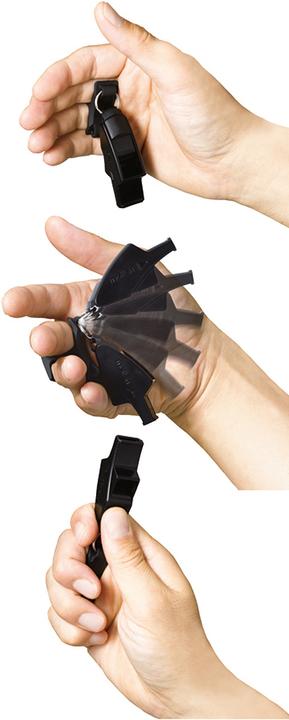 Actual product image Molten Whistle Delfin F with handle RA0070 KS black