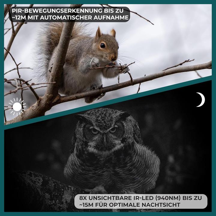 Produktbild Technaxx TX-189 -Überwachungskamera zur Wildbeobachtung inkl. Solarpanel
