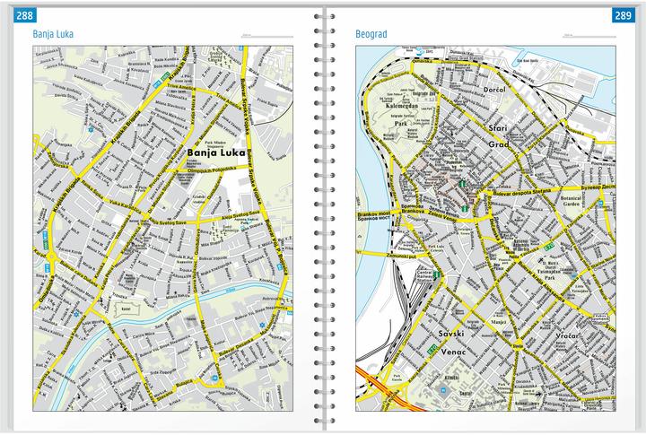 Produktbild Westbalkan, Strassenatlas 1:150.000, freytag & berndt