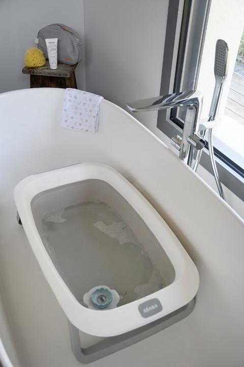 Image du produit Beaba Baignoire Easy Pop Camélé'O - gris clair