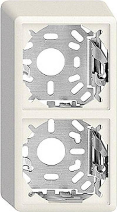 Produktbild Feller EdizioDue Gehäuse +Befestigungsbügel für FX Gr.2x1 AP H54