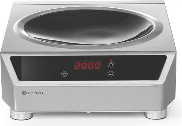Actual product image Hendi Induction wok with wok pan 230V 3500W