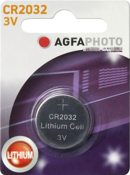 Actual product image AGFAPHOTO Lithium CR2032 3V (1 pcs., CR2032, 210 mAh)