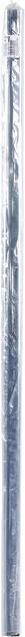 Actual product image Hettich Schrankrohr 15 x 30 x 1000 mm, oval, verchromt
