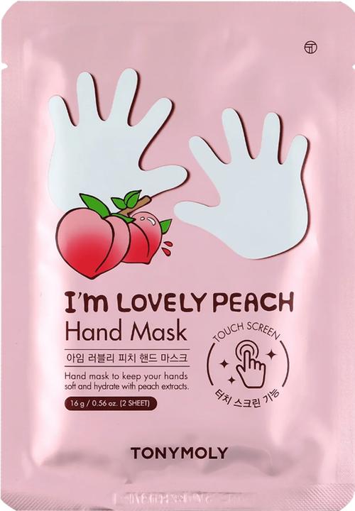 Produktbild Tony Moly I'M Lovely Pfirsich Handmaske - 1 Paar 0,56 Oz / 16 G