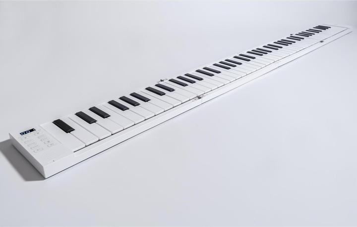 Productafbeelding Blackstar CARRY ON inklapbare piano 88 TOUCH, wit (88 Sleutels)