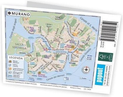 Actual product image Venice PopOut Map