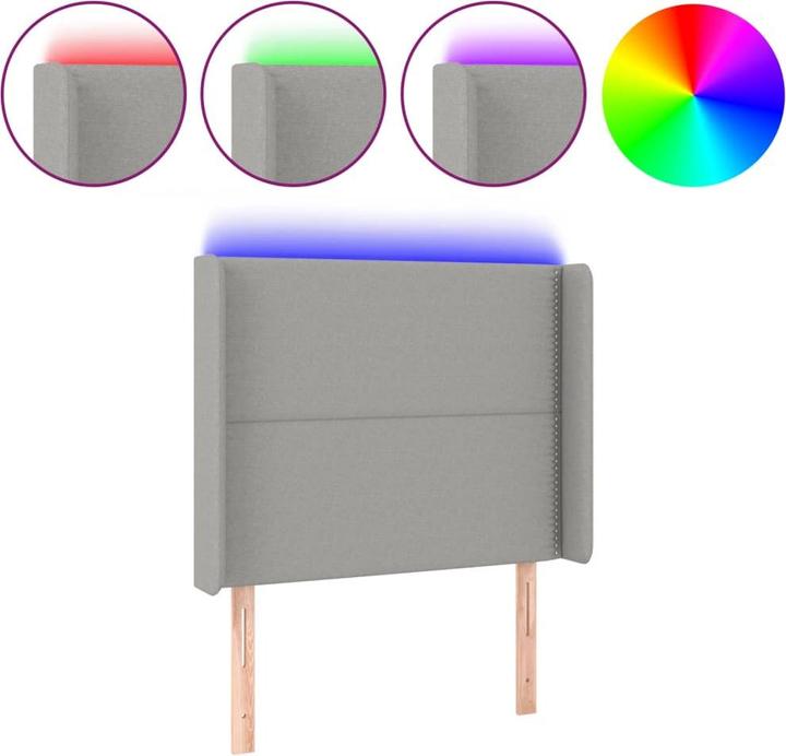 Produktbild vidaXL LED Kopfteil (103 x 16 x 128 cm)